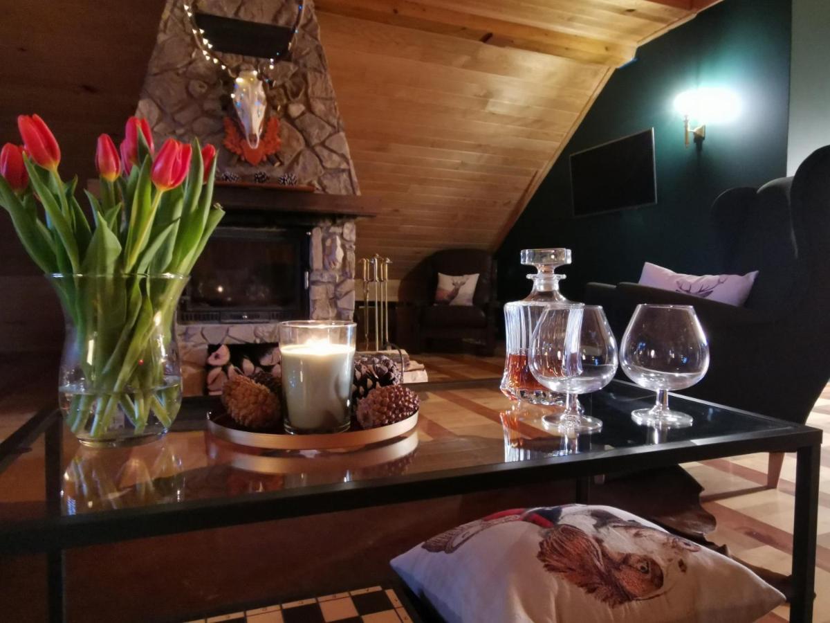 Osrodek Volfcamp Kwaszenina Lejlighed Arłamów Eksteriør billede