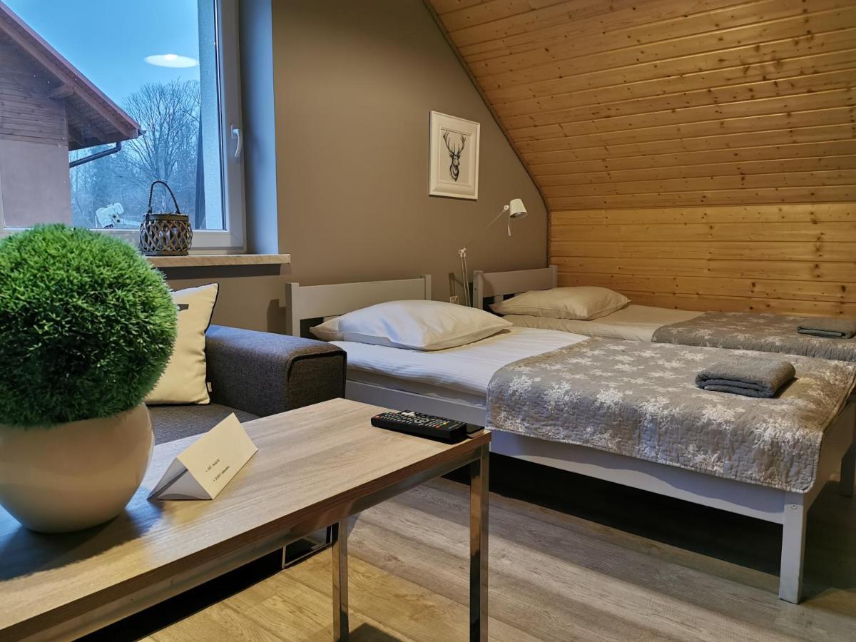 Osrodek Volfcamp Kwaszenina Lejlighed Arłamów Eksteriør billede